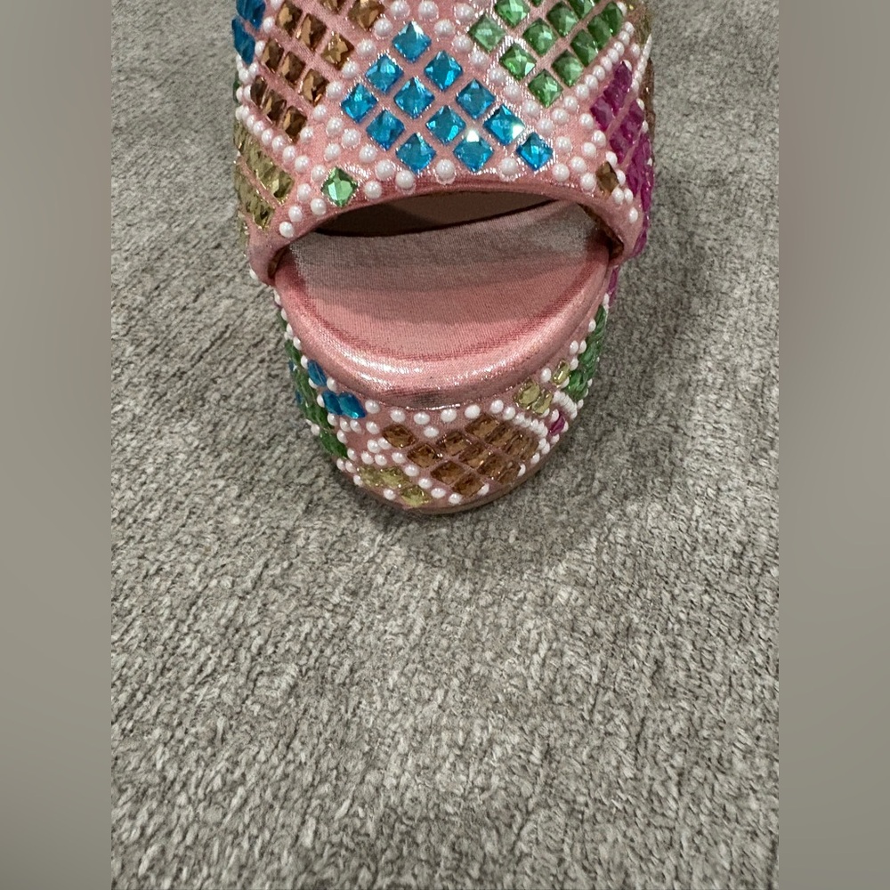 Kurt Geiger London Brixton Platform Sandal - Picture 9 of 11